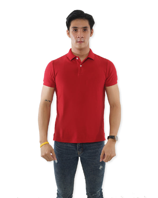 Flawless Fit Polo Shirt Maroon