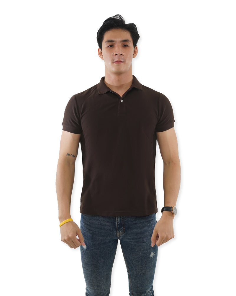 Flawless Fit Polo Shirt Brown Coffee