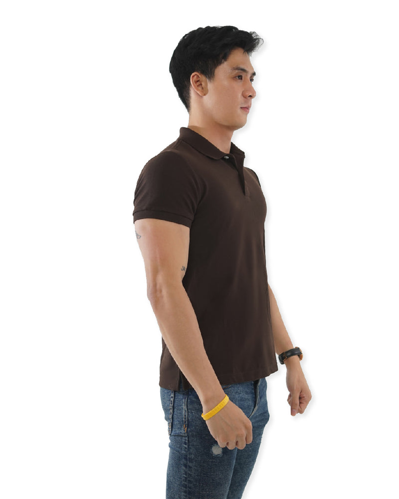 Flawless Fit Polo Shirt Brown Coffee