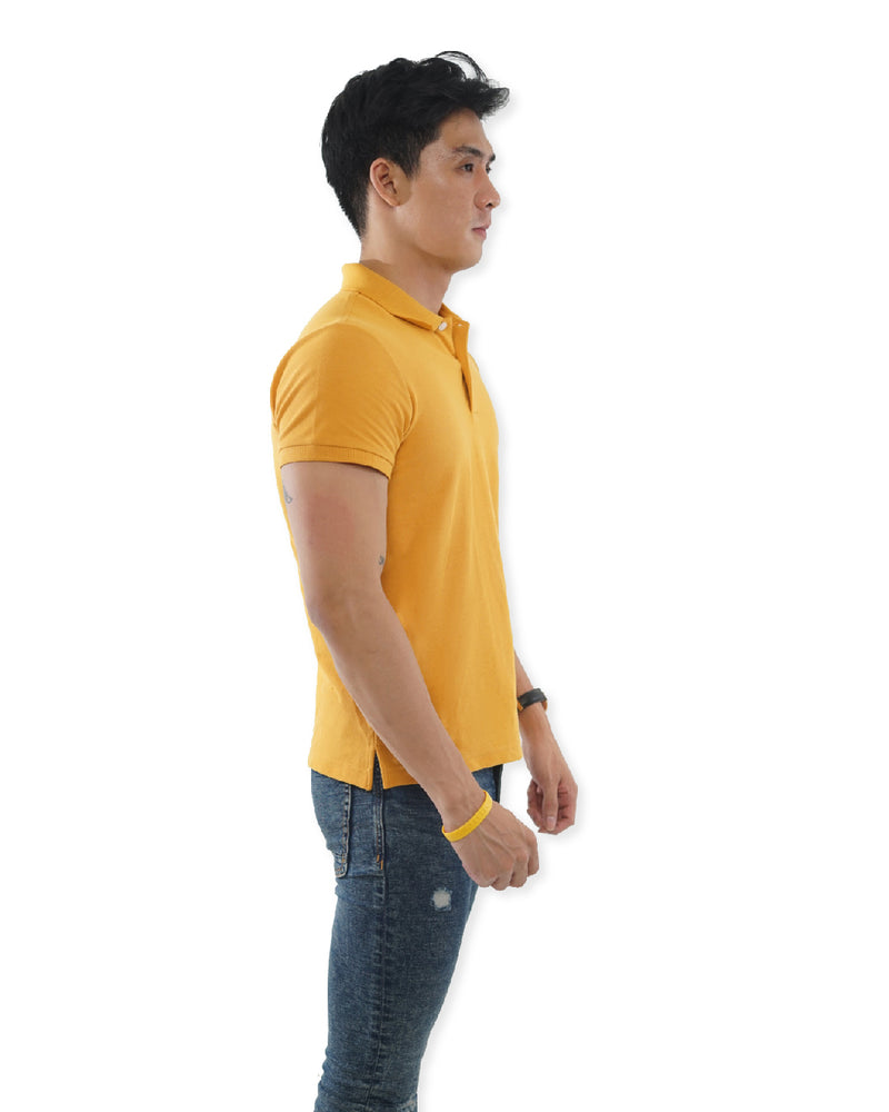 Flawless Fit Polo Shirt Mustard