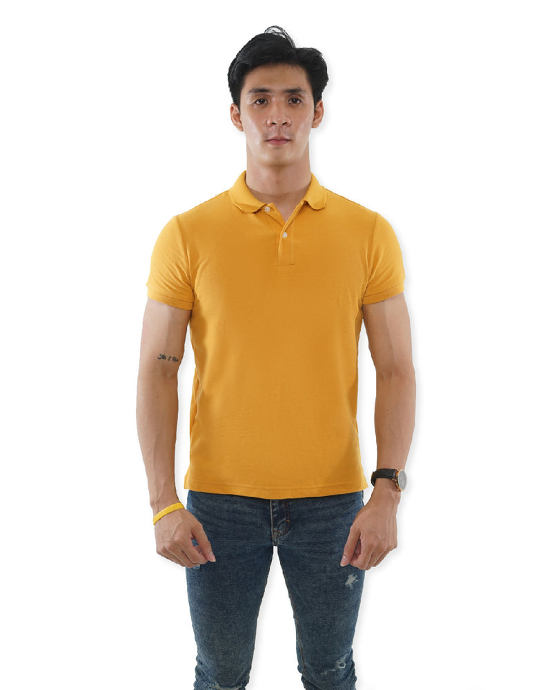 Flawless Fit Polo Shirt Mustard